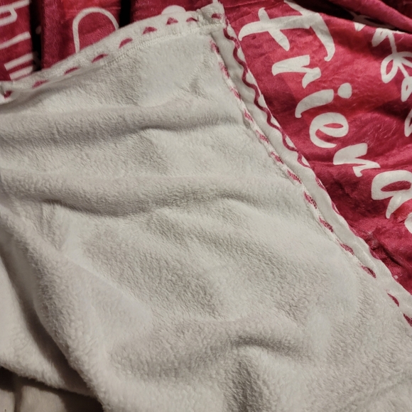 BRAND NEW BEST FRIEND BLANKET 60 X 50 BFF TEENS GIRLS WOMEN MOM BIRTHDAY - Picture 4 of 4